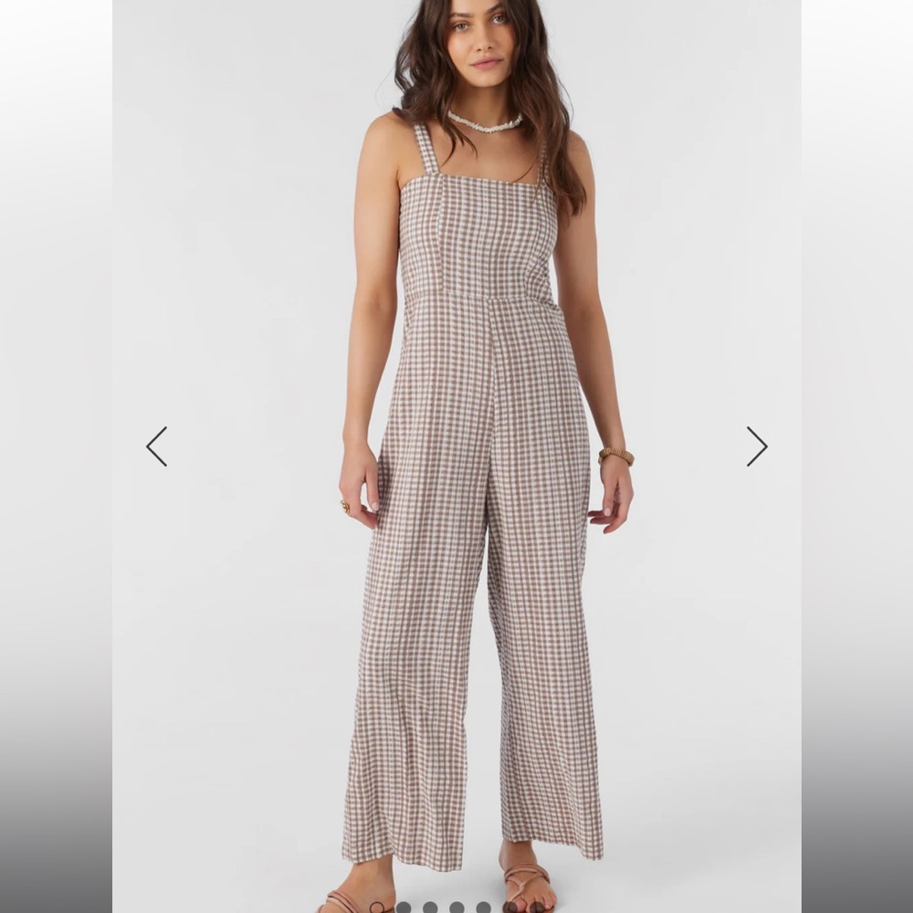 O’Neill Clarice Cece Gingham Jumpsuit